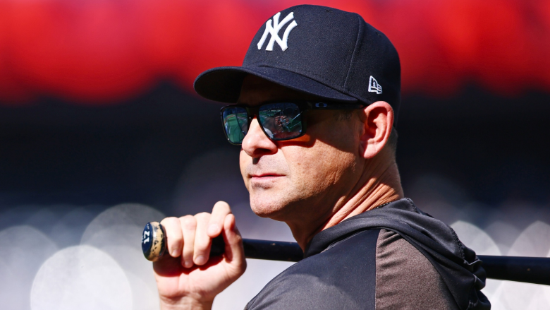 Yankees outfielder Randal Grichuk could secure a bench role thanks to his strong track record hitting left-handed pitching.