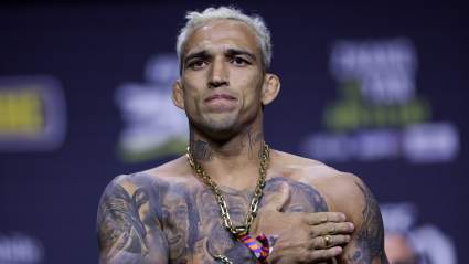 Charles Oliveira Shares Emotional Message to Girlfriend & Family Before UFC 326