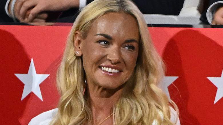 Vanessa Trump reacts at the Republican Convention in 2024.