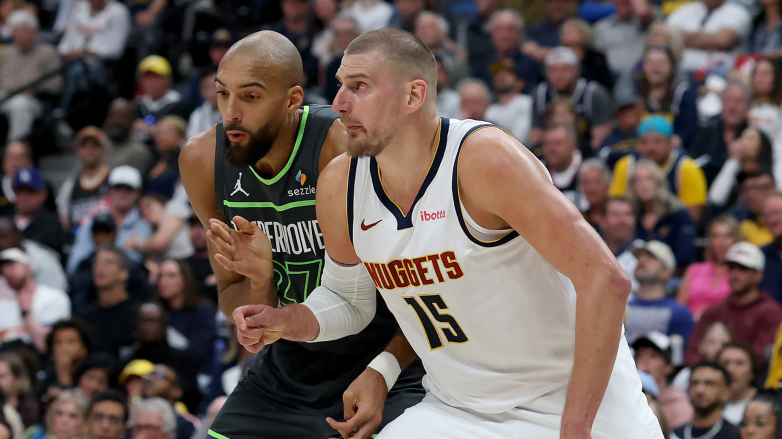 Rudy Gobert and Nikola Jokic