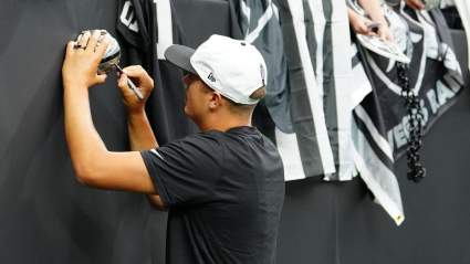 Raiders QB Faces a Bleak Future With News Check Ahead of Draft