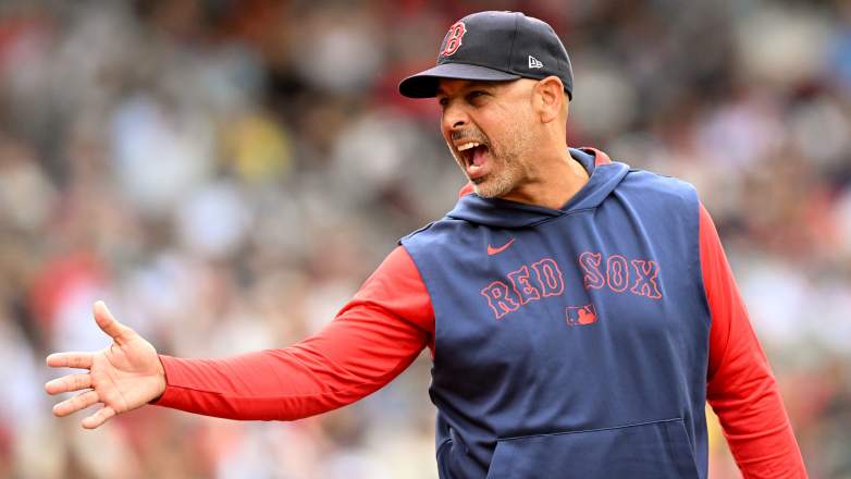 Former Boston Red Sox manager Alex Cora