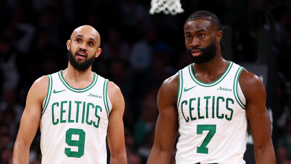 Celtics Star Jaylen Brown Makes Case For Derrick White’s All-Defense Selection
