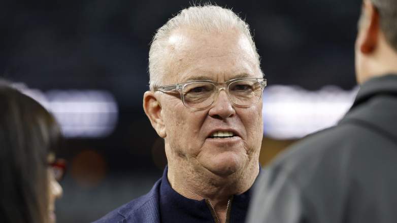 Chief operating officer Stephen Jones of the Dallas Cowboys ahead of the NFL draft