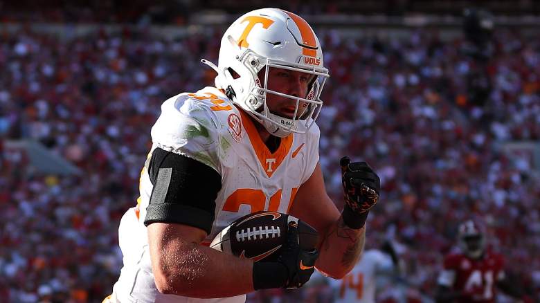 McCallan Castles tight end Tennessee Volunteers
