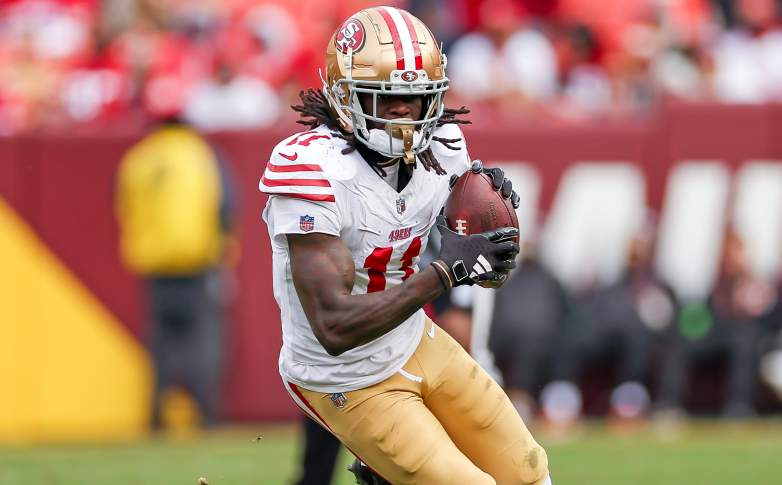 San Francisco 49ers WR Brandon Aiyuk
