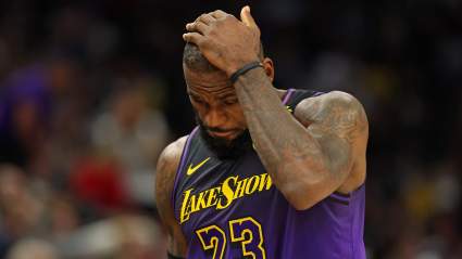LeBron James’ Brutal Reaction to Bronny James Turnover Goes Viral During Lakers-Warriors Clash
