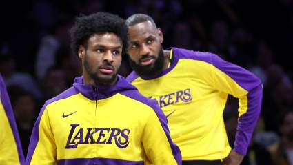 LeBron James and Bronny James May Have Father, Son Moment vs Rockets