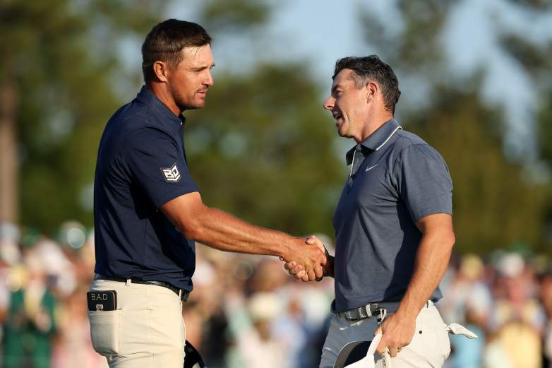Rory McIlroy and Bryson DeChambeau
