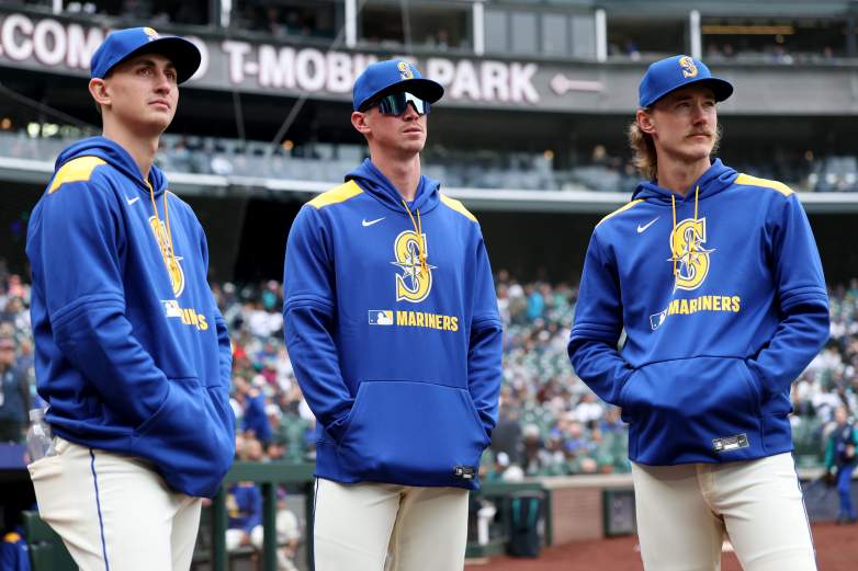 Seattle Mariners Emerson Hancock, George Kirby, Bryce Miller
