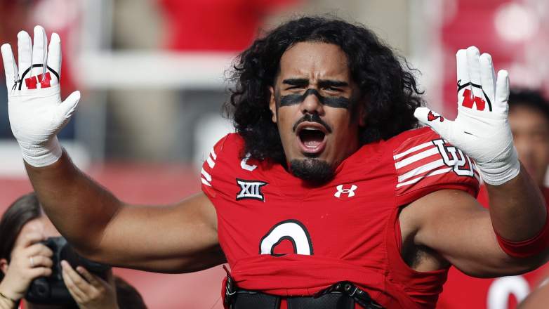 Logan Fano #0 of the Utah Utes was signed by the Cleveland Browns, who drafted his brother, Spencer Fano.