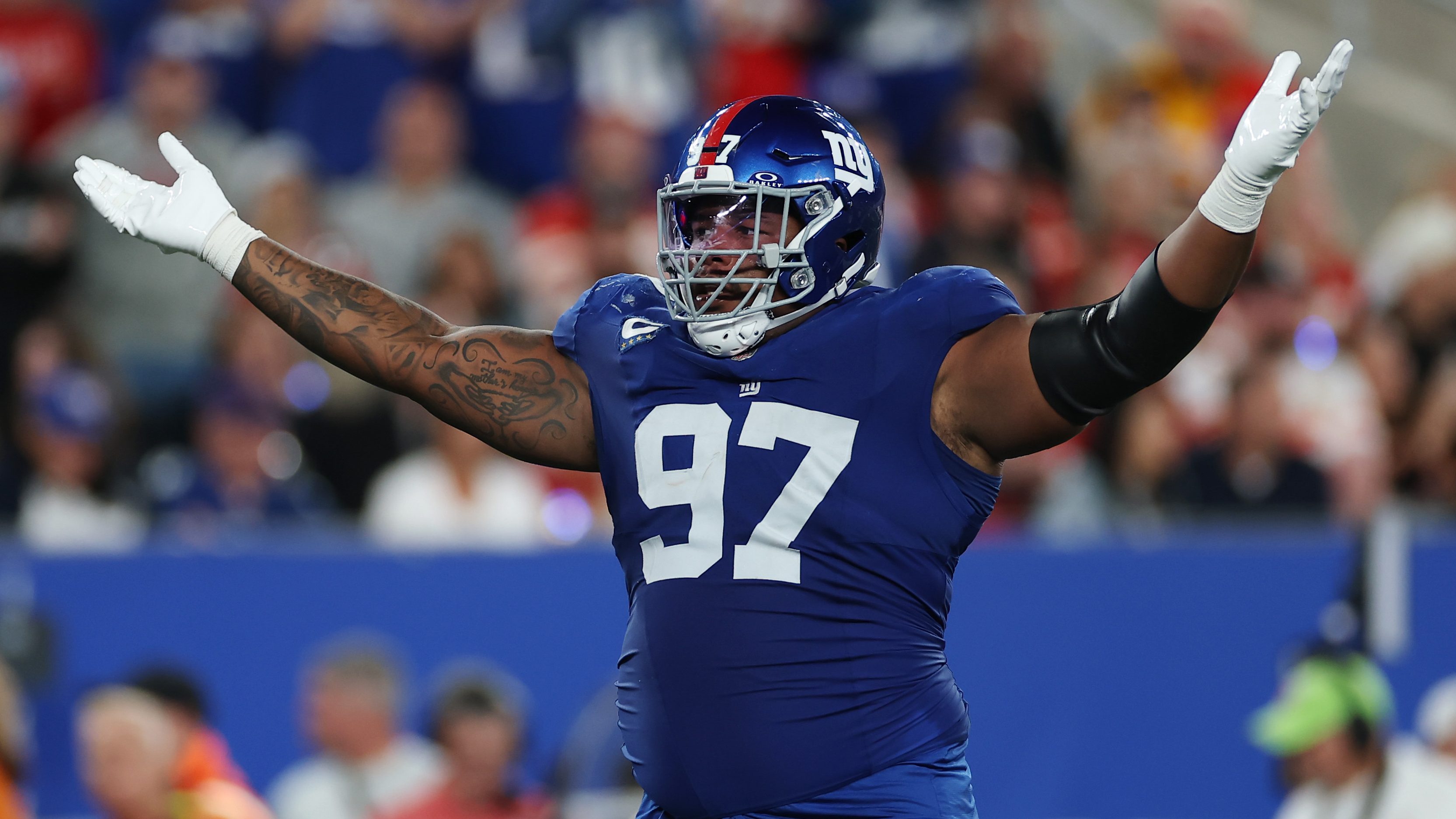 Dexter Lawrence New York Giants Green Bay Packers