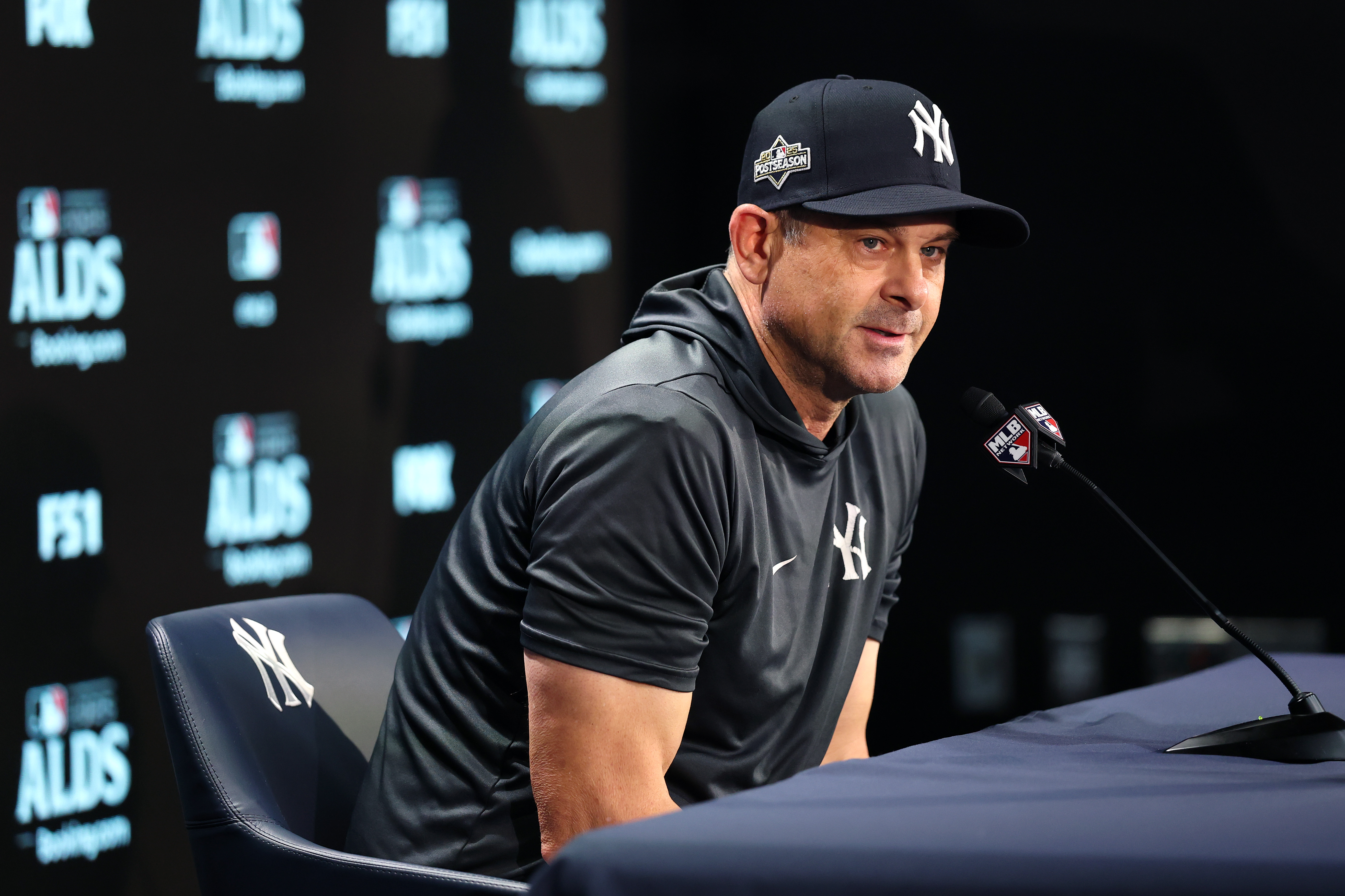 New York Yankees Manager Aaron Boone Reacts To Red Sox Firing Alex Cora