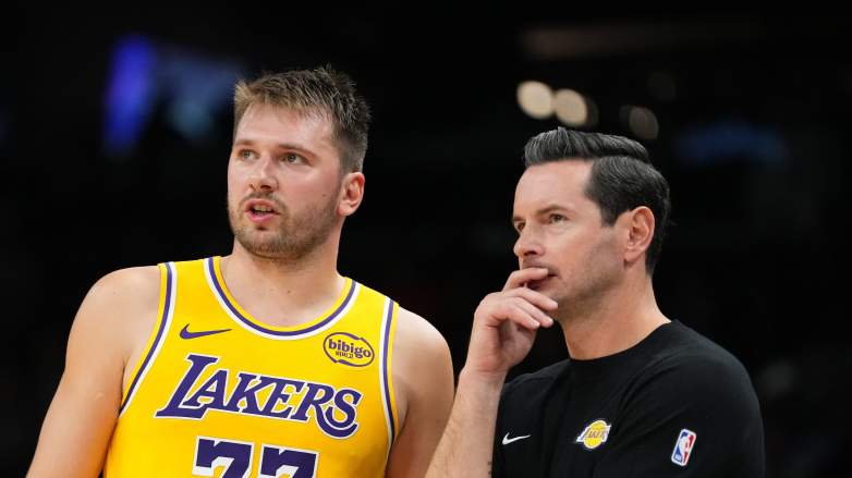 Head coach JJ Redick, Los Angeles Lakers, Luka Doncic injury return, Austin Reaves injury return, Lakers vs Rockets Game 4 loss, Lakers news, LeBron James, JJ Redick postgame quotes