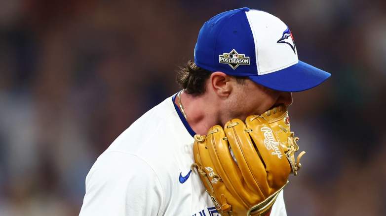 Shane Bieber of the Toronto Blue Jays