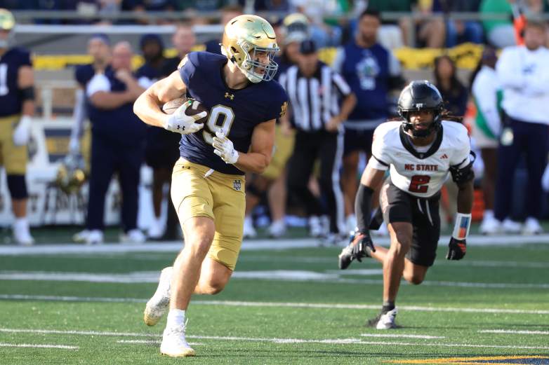 Eli Raridon Notre Dame