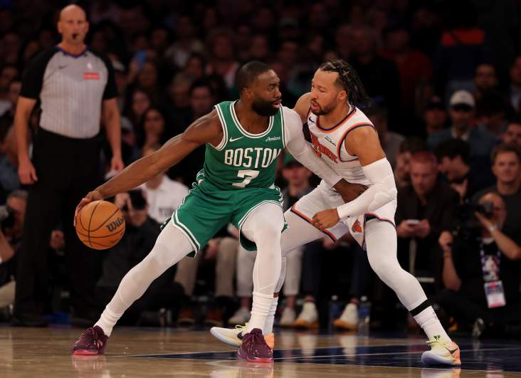 Jaylen Brown of the Boston Celtics