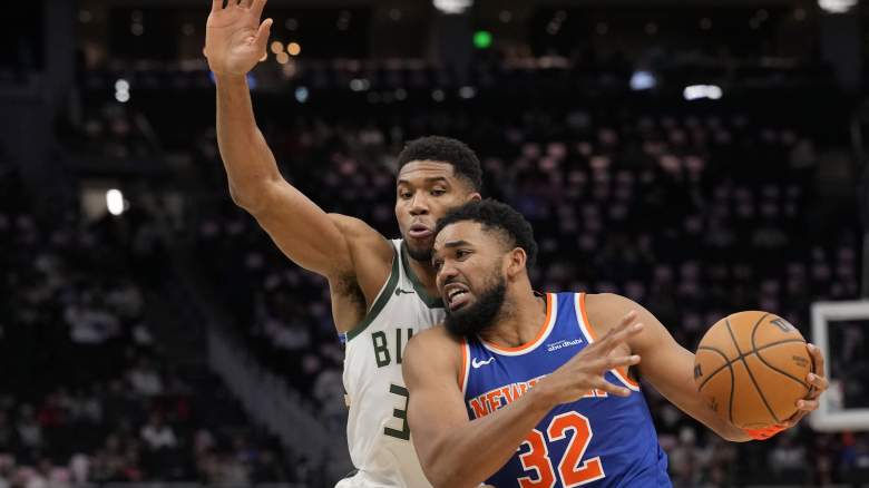 Milwaukee Bucks' Giannis Antetokounmpo could be traded to Knicks for Karl-Anthony Towns