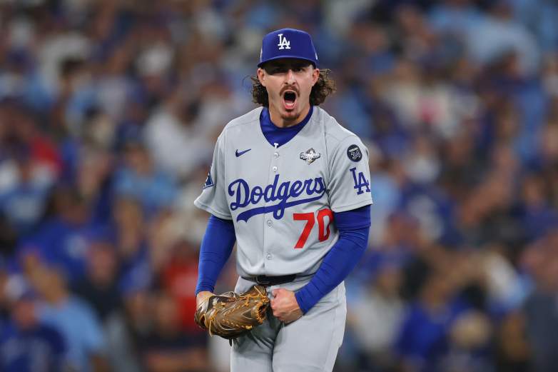 Dodgers pitcher Justin Wrobleski