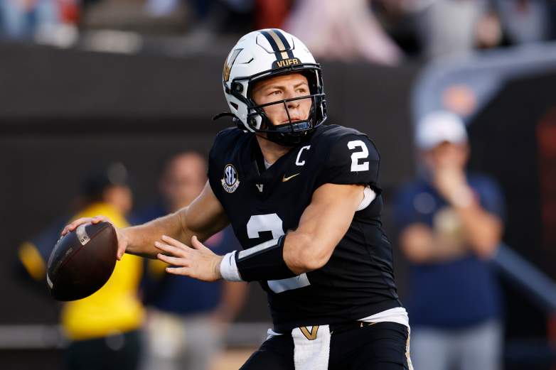 Diego Pavia Vanderbilt Commodores