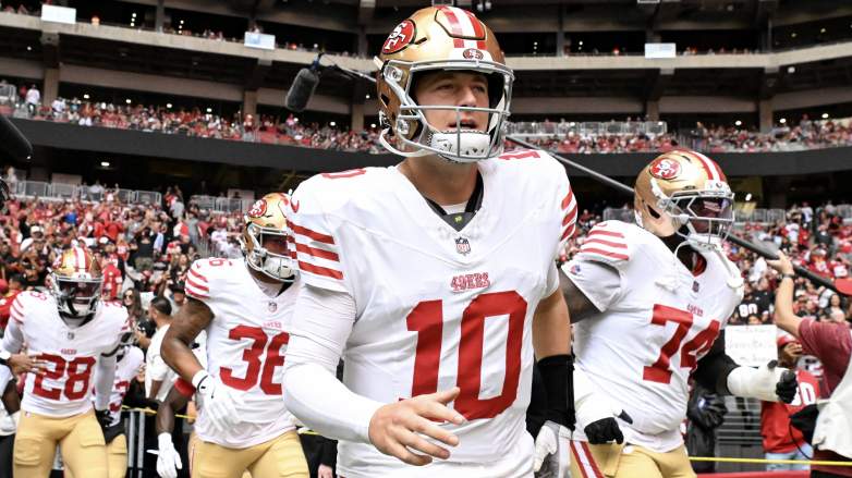 49ers QB Mac Jones Shares Thoughts on Latest Trade Rumors