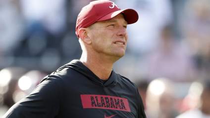 Alabama Hit With Major Injury Scare as Key WR Carted Off During A-Day