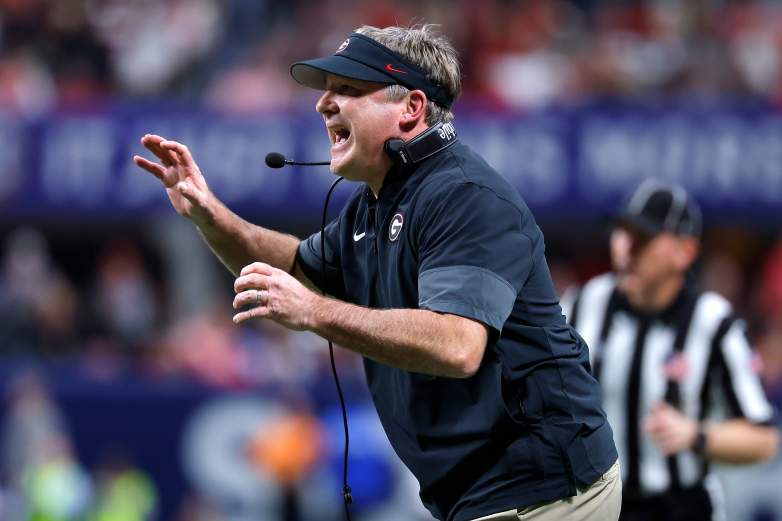 Georgia Bulldogs head coach Kirby Smart