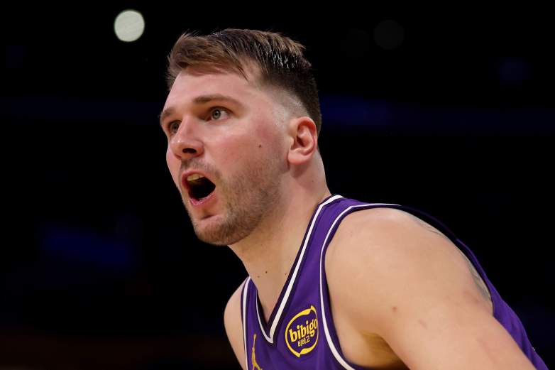 Lakers guard Luka Doncic