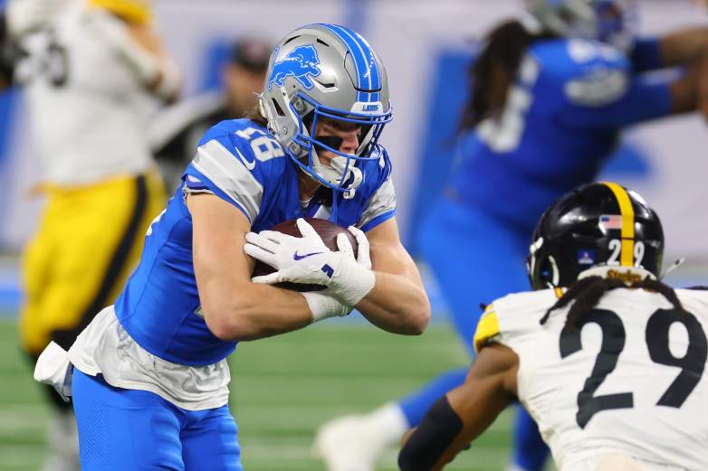 Detroit Lions WR Isaac TeSlaa