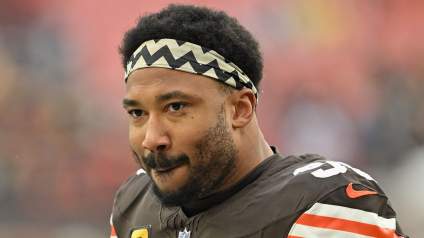 Browns Provide Worrisome Myles Garrett Update