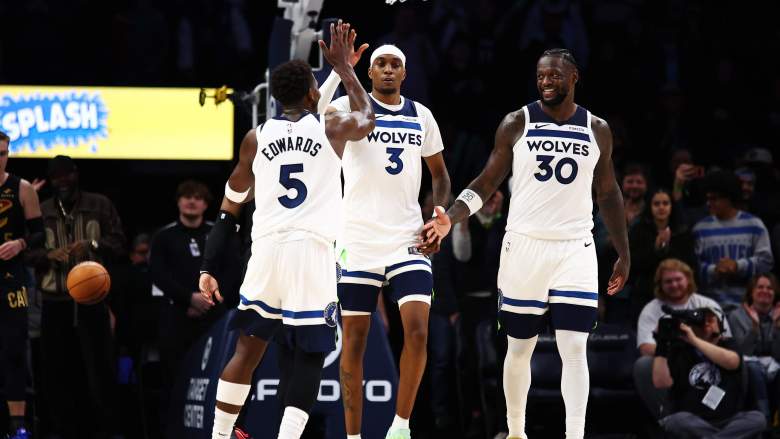 Minnesota Timberwolves, Timberwolves starting lineup, Timberwolves vs Nuggets Game 1 NBA Playoffs