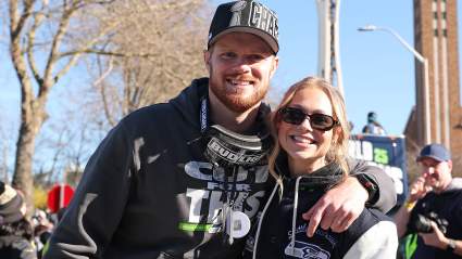 Seahawks QB Sam Darnold & Wife Katie Hoofnagle Announce Major Personal News