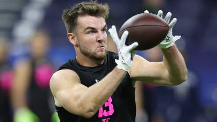 Broncos Predicted to Use 1st Pick on 6-foot-5, 246-Pound Big Ten Star