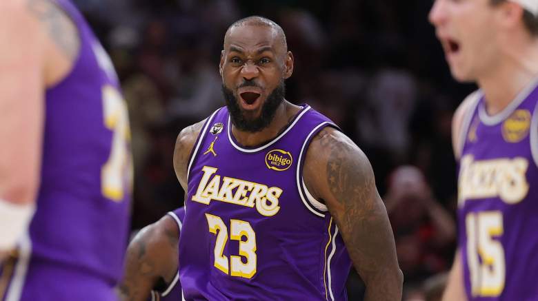 Los Angeles Lakers starting lineup, Lakers injury report, LeBron James, Lakers vs Rockets Game 1, Luka Doncic injury update return, Austin Reaves injury update return
