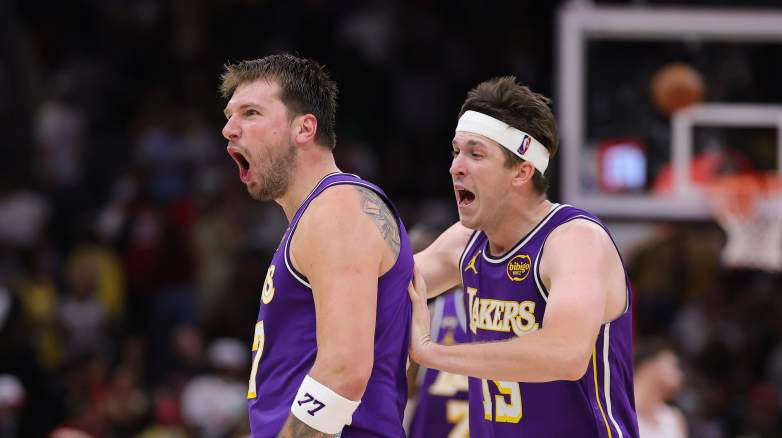 Los Angeles Lakers, Lakers starting lineup, Lakers vs Rockets Game 2, Luka Doncic injury update, Austin Reaves injury update, Lakers news
