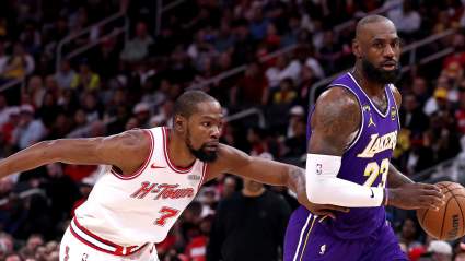 Rockets’ Kevin Durant Addresses LeBron James Narrative Ahead of Playoff Clash