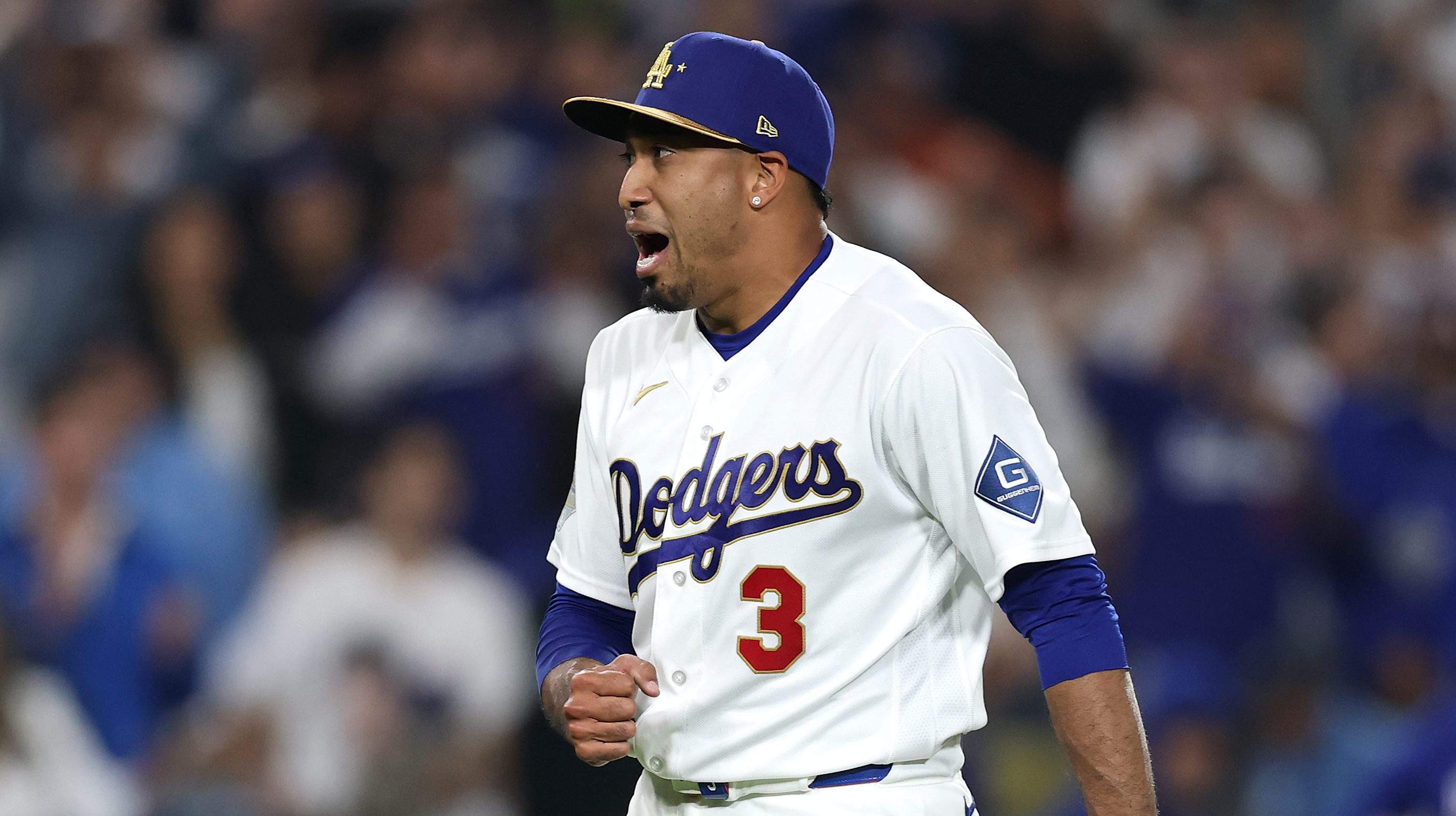 Edwin Diaz of the Los Angeles Dodgers