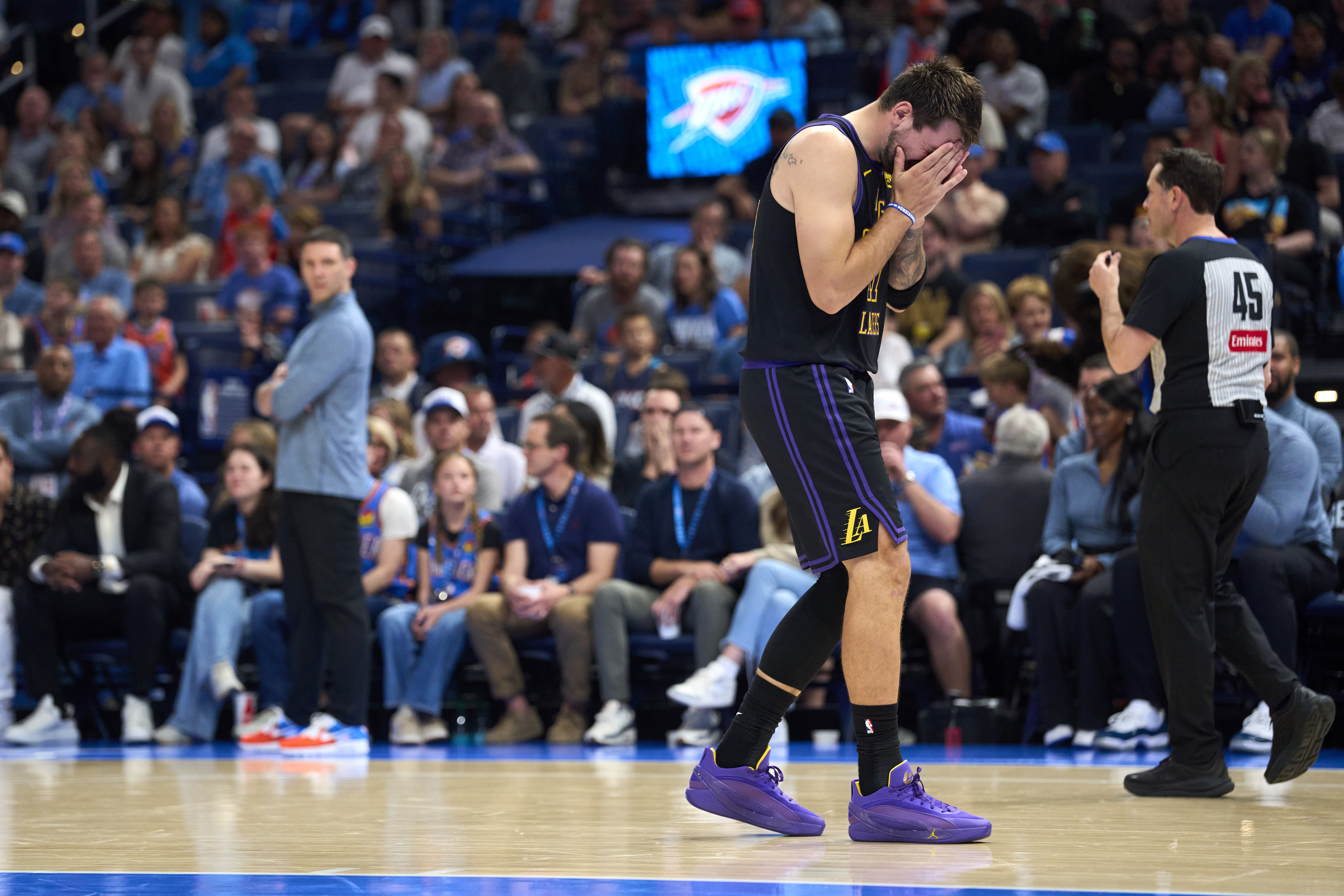 Luka Doncic Out for Start of Lakers-Thunder Series as Hamstring Recovery Stalls — image 6