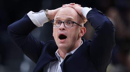 UConn Coach Dan Hurley Goes Viral for Reaction to Missed Call in Title Game