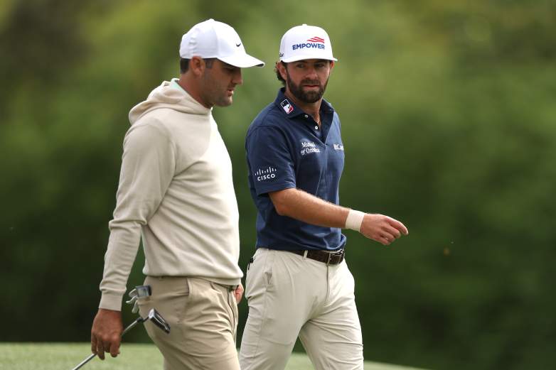 Cameron Young and Scottie Scheffler