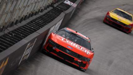 Brad Keselowski Spins Early at Bristol After Ricky Stenhouse Jr. Contact