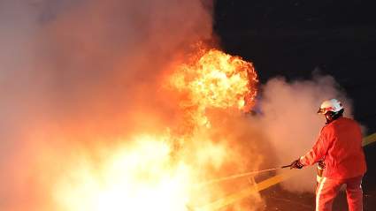NASCAR Car Erupts in Flames at Bristol — Driver Escapes in Shocking Moment