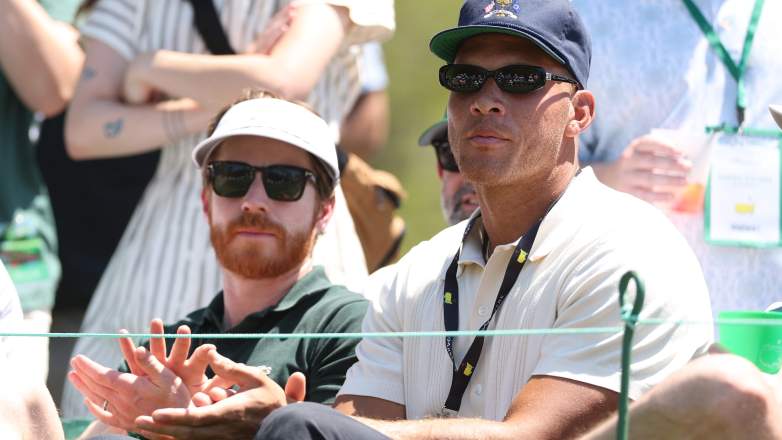 Blake Griffin watches play during the final round of the 2026 Masters at Augusta National