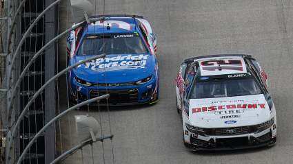 Kyle Larson Talks NASCAR Bristol Battle with Ryan Blaney