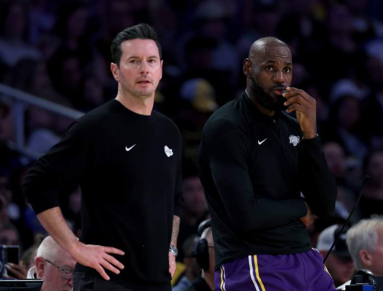 LeBron James, JJ Redick, Los Angeles Lakers starting lineup, Lakers vs Rockets Game 4