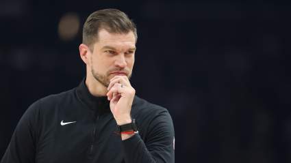 Blazers Head Coach Tiago Splitter Makes History After Play-in Win