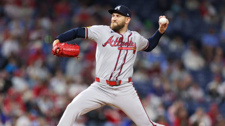 Dylan Lee of the Atlanta Braves