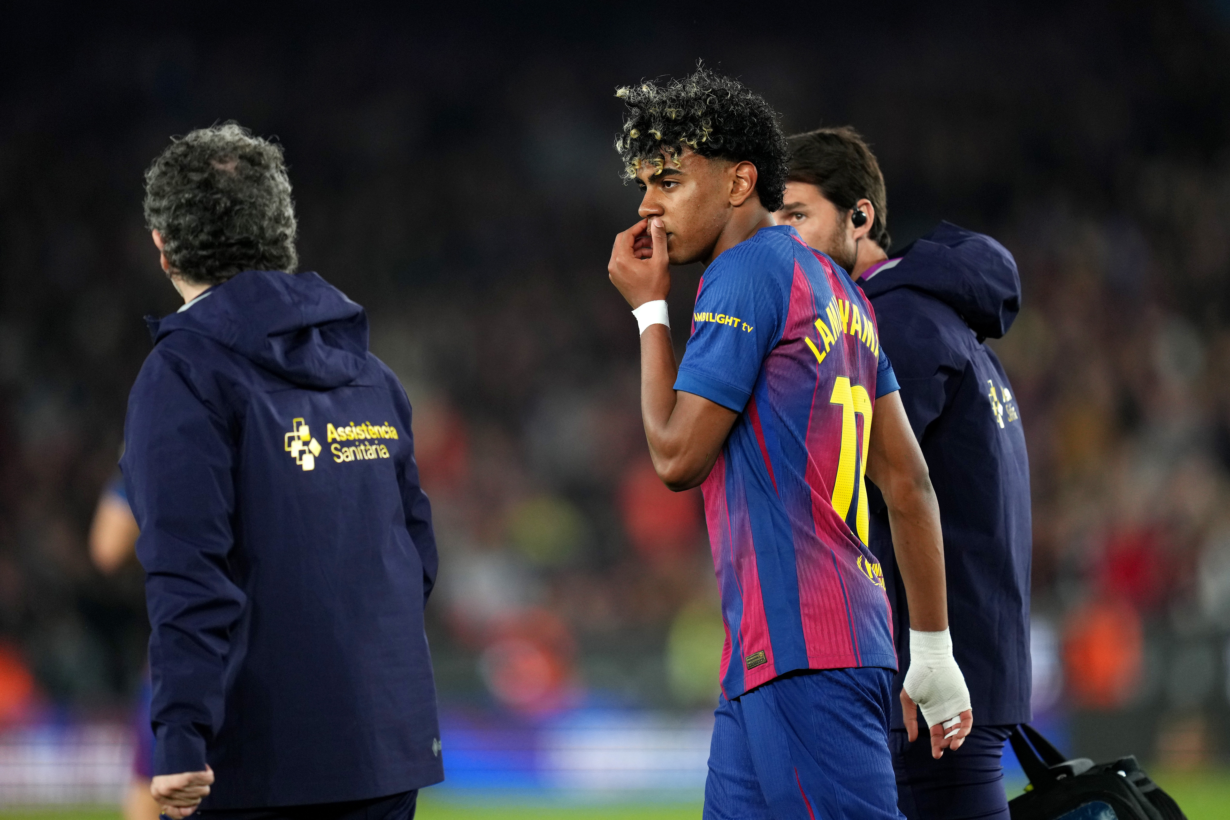 Barca Star Lamine Yamal Suffers Horrible Injury Just Months Before World Cup