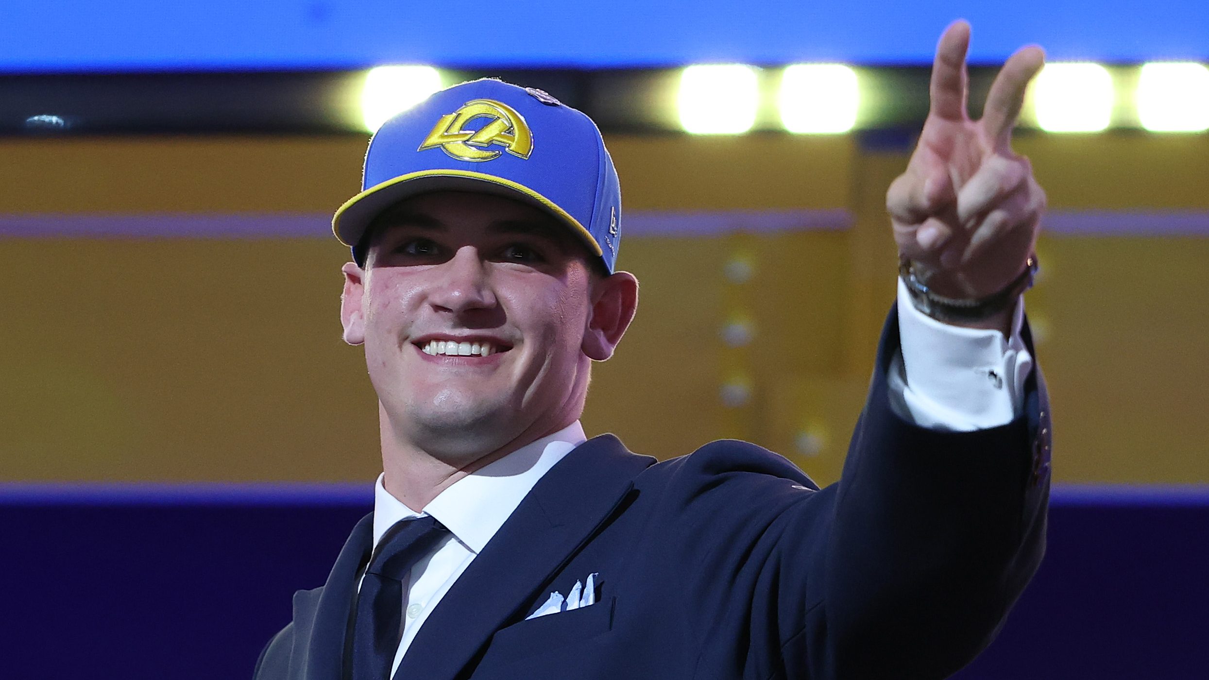 Ty Simpson Los Angeles Rams Matthew Stafford