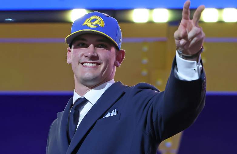 Los Angeles Rams QB Ty Simpson